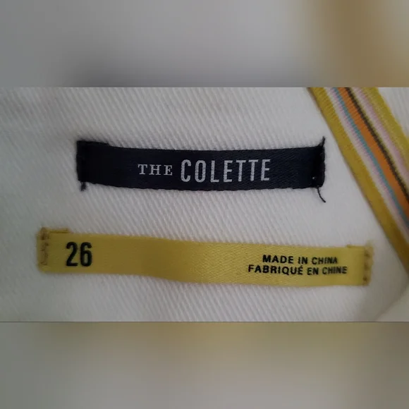 OPEN TO OFFERS Anthropologie Maeve Colette Embroidered Wide Leg Pants Size 26 - Picture 4 of 9